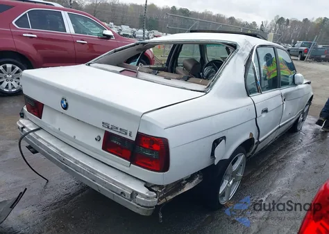 1991 BMW 525 I Automatic from USA, damaged, VIN WBAHD6311MBJ59728